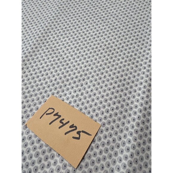 Windham Fabrics Aster Pattern No. 35171 Cotton Fabric 19x44" Gray & Cream Circle - Picture 5 of 5